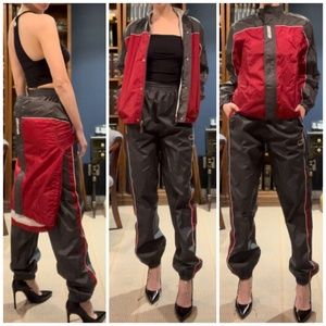 Vintage STARTER Nylon Tracksuit Zip Up Jacket Matching Track Jogger Bottoms Set